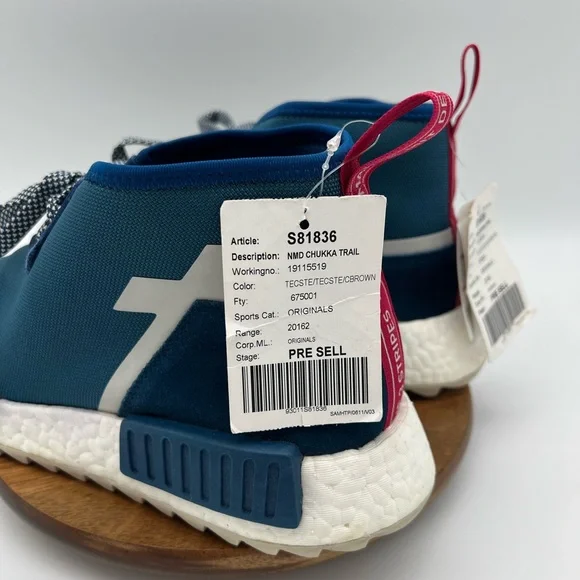 Adidas X Porter NMD C1 TR Chukka SAMPLE Rare Unreleased Teal S81836 Men Shoe 9 - Picture 3 of 13